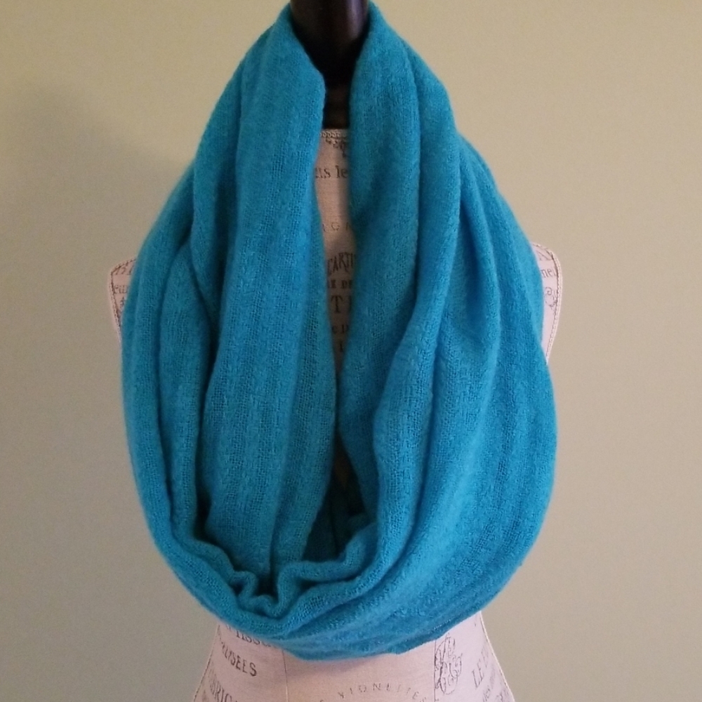Bazzaara New York Turquoise Scarf